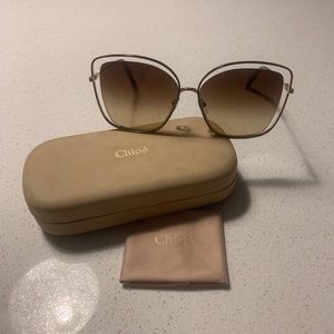 Chloe Poppy Butterfly Sunglasses